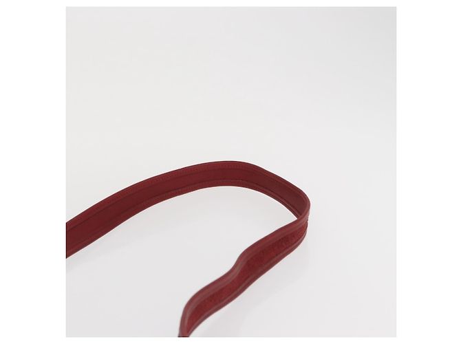 Coach Borsa a Spalla in Pelle Rossa e Dorata Auth am9276 Rosso D'oro - vista 14