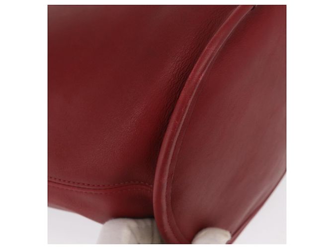 Coach Borsa a Spalla in Pelle Rossa e Dorata Auth am9276 Rosso D'oro - vista 16