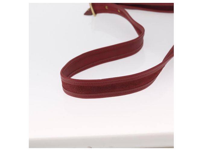 Coach Borsa a Spalla in Pelle Rossa e Dorata Auth am9276 Rosso D'oro - vista 7