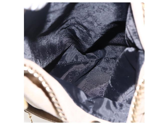 Autre Marque Bolso de mano Stella MacCartney de poliéster dorado 495151 Auth BA10100 - vista 10