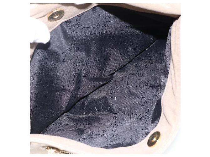 Autre Marque Bolso de mano Stella MacCartney de poliéster dorado 495151 Auth BA10100 - vista 11