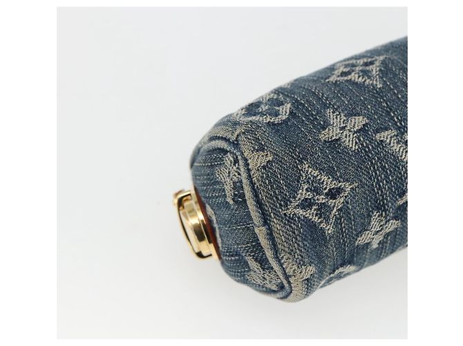 LOUIS VUITTON Pochette Monogram in Denim Speedy GM Blu M95081 Auth 169818A - vista 14