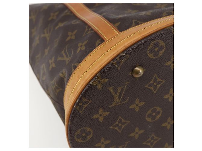 LOUIS VUITTON Borsa a Spalla Monogram Bucket GM M42236 LV Auth 170152 Monogramma - vista 14