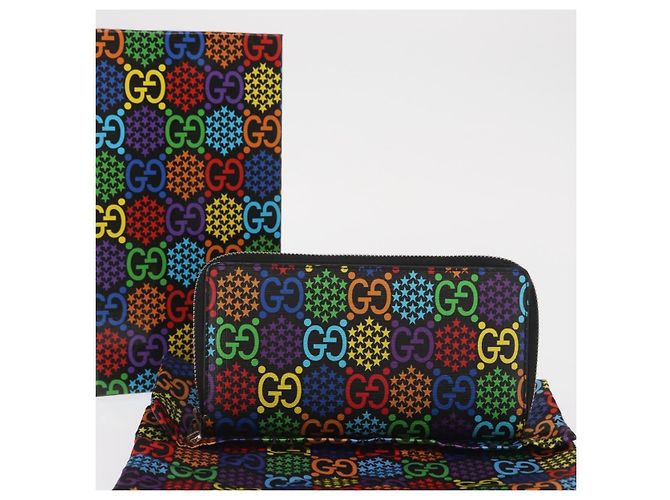 GUCCI GG Psychedelic Long Wallet Multicolor 601079 Auth 159857M Multiple colors - view 12