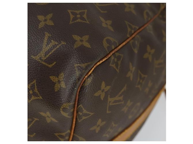 LOUIS VUITTON Borsa Boston Monogram Keepall Bandoulière 55 M41414 LV Auth bs33008 Monogramma - vista 16