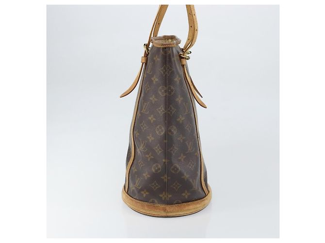 LOUIS VUITTON Borsa a Spalla Monogram Bucket GM M42236 LV Auth bs33062 Monogramma - vista 3