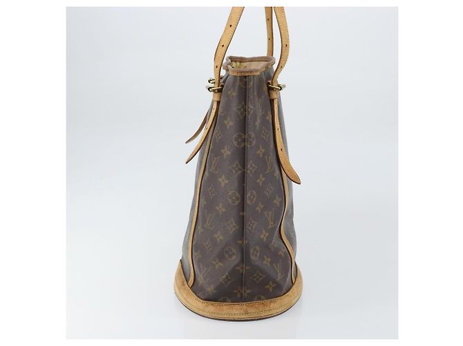 LOUIS VUITTON Borsa a Spalla Monogram Bucket GM M42236 LV Auth bs33062 Monogramma - vista 4