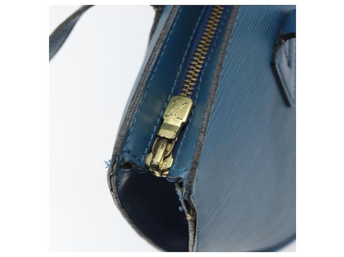 LOUIS VUITTON Borsa a Spalla Epi Saint Jacques Blu M52275 Auth ep13153 - vista 10
