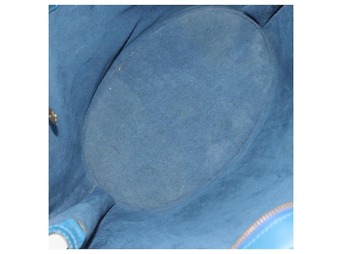LOUIS VUITTON Borsa a Spalla Epi Saint Jacques Blu M52275 Auth ep13153 - vista 11