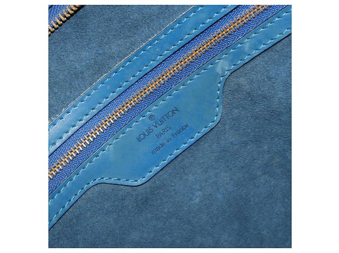 LOUIS VUITTON Borsa a Spalla Epi Saint Jacques Blu M52275 Auth ep13153 - vista 18
