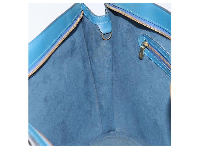 LOUIS VUITTON Borsa a Spalla Epi Saint Jacques Blu M52275 Auth ep13153 - vista 20
