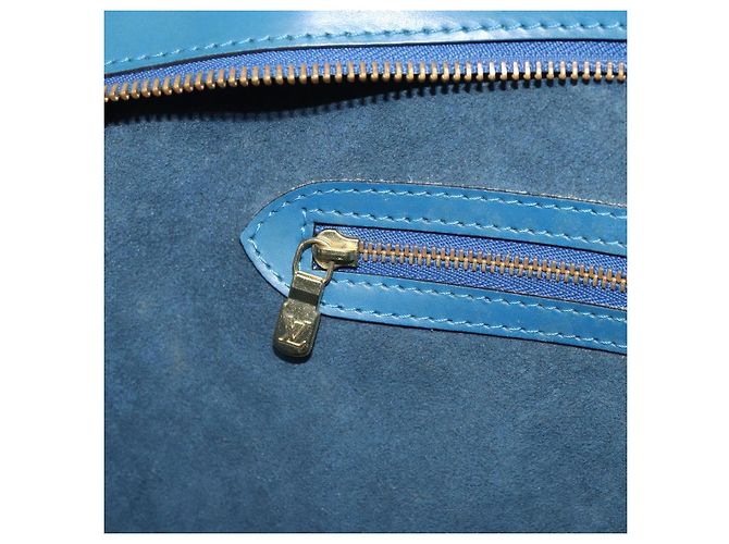 LOUIS VUITTON Borsa a Spalla Epi Saint Jacques Blu M52275 Auth ep13153 - vista 21