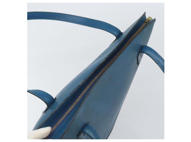 LOUIS VUITTON Borsa a Spalla Epi Saint Jacques Blu M52275 Auth ep13153 - vista 6