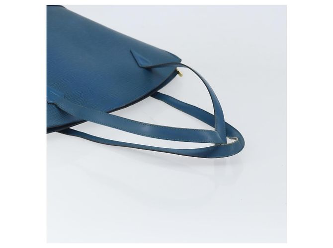 LOUIS VUITTON Borsa a Spalla Epi Saint Jacques Blu M52275 Auth ep13153 - vista 7