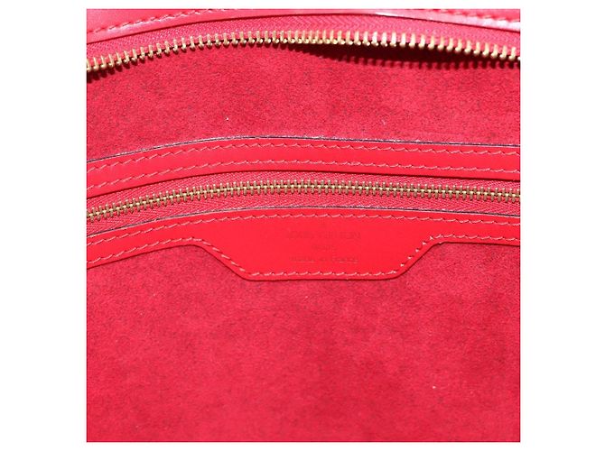 LOUIS VUITTON Borsa a Spalla Epi Saint Jacques Rossa M52277 LV Auth 169112 Rosso - vista 17