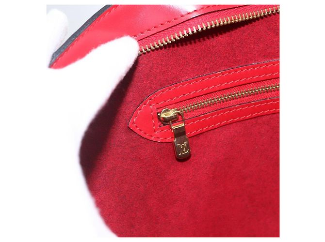 LOUIS VUITTON Borsa a Spalla Epi Saint Jacques Rossa M52277 LV Auth 169112 Rosso - vista 18