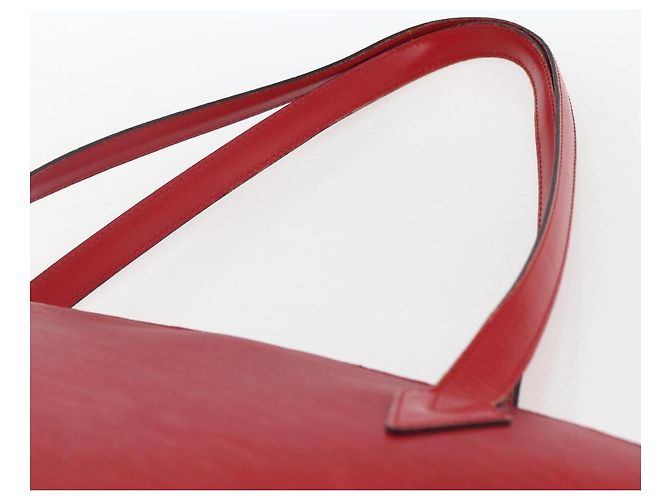 LOUIS VUITTON Borsa a Spalla Epi Saint Jacques Rossa M52277 LV Auth 169112 Rosso - vista 8
