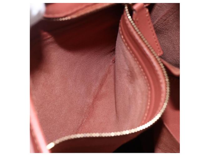 Céline Borsa Tote in Pelle Rosa Oro Auth ep13177 D'oro - vista 11