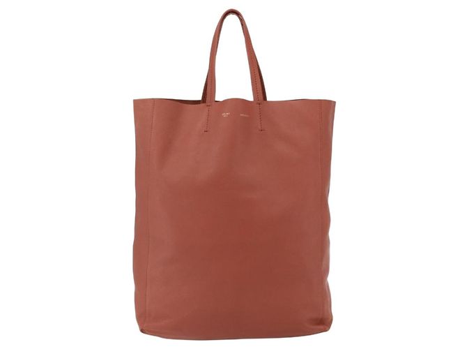 Céline Borsa Tote in Pelle Rosa Oro Auth ep13177 D'oro - vista 13