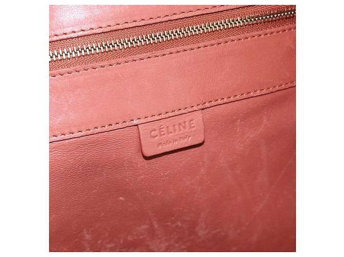 Céline Borsa Tote in Pelle Rosa Oro Auth ep13177 D'oro - vista 17