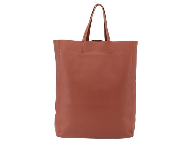 Céline Borsa Tote in Pelle Rosa Oro Auth ep13177 D'oro - vista 2