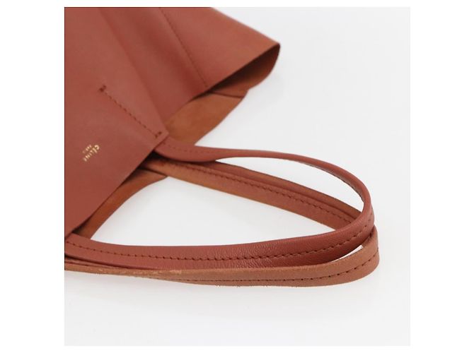 Céline Borsa Tote in Pelle Rosa Oro Auth ep13177 D'oro - vista 7