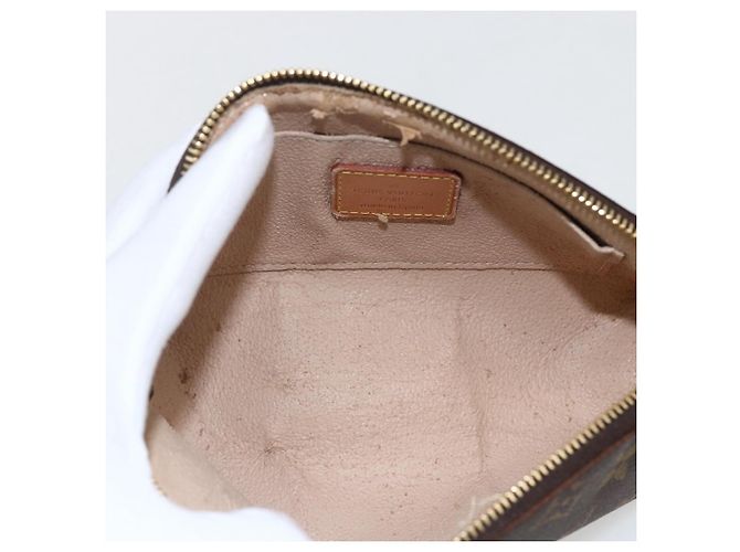 LOUIS VUITTON Pochette Cosmetica Monogram PM Pouch M43998 LV Auth 170722 Monogramma - vista 10