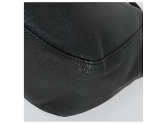 Borsa Tote in Pelle Nera e Oro Autentica BA9910 Jimmy Choo Nero D'oro - vista 14