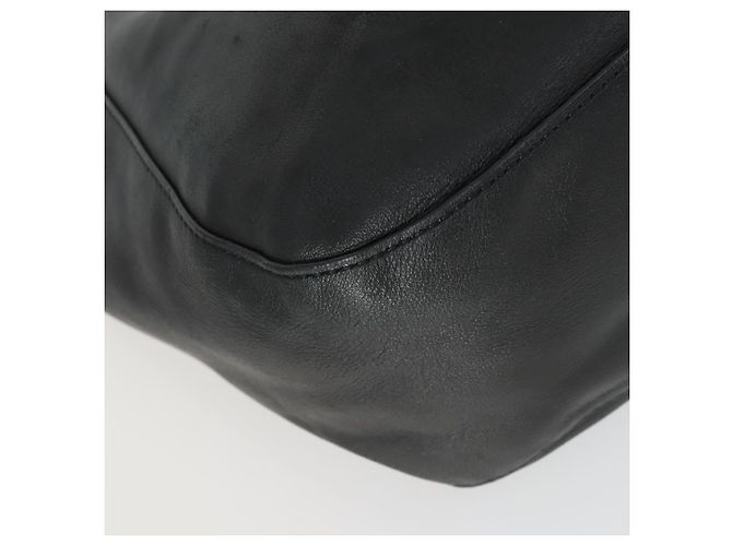 Borsa Tote in Pelle Nera e Oro Autentica BA9910 Jimmy Choo Nero D'oro - vista 15
