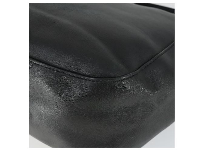 Borsa Tote in Pelle Nera e Oro Autentica BA9910 Jimmy Choo Nero D'oro - vista 16