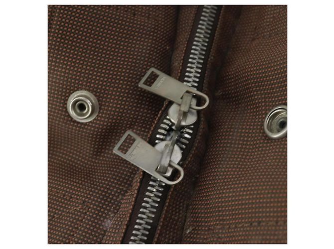 Hermès HERMES Zaino Her Line Add PM in tela marrone argento autentico bs32697 - Ansicht 10