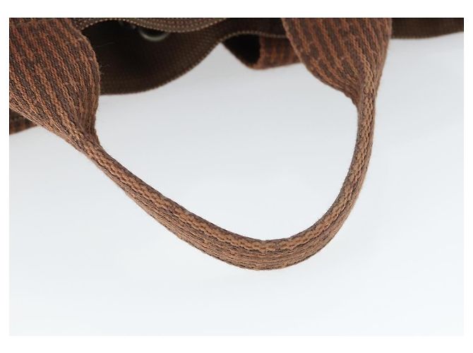 Hermès HERMES Zaino Her Line Add PM in tela marrone argento autentico bs32697 - Ansicht 7