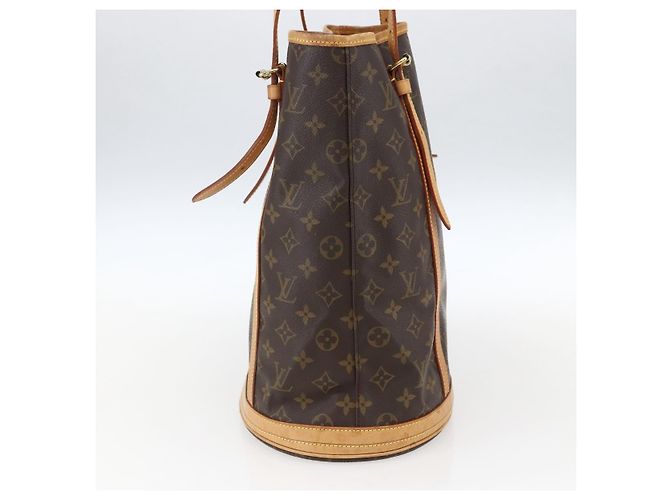 LOUIS VUITTON Borsa a Spalla Monogram Bucket GM M42236 LV Auth 170148 Monogramma - vista 3