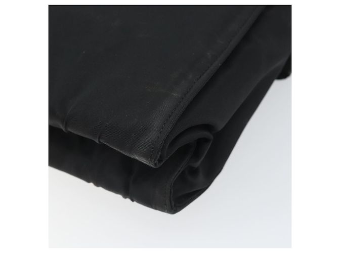 PRADA Borsa a Mano Pelle Lucida Nera Auth 170277 Nero - vista 15
