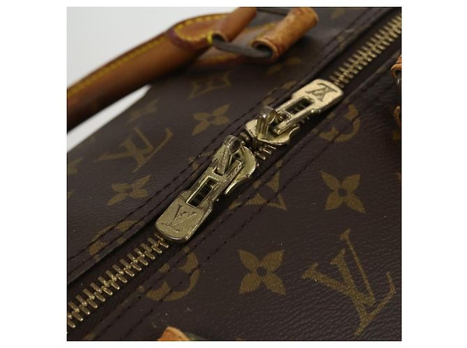 LOUIS VUITTON Monogram Keepall Bandouliere 55 Borsa Boston M41414 LV Auth 169074 Monogramma - vista 10