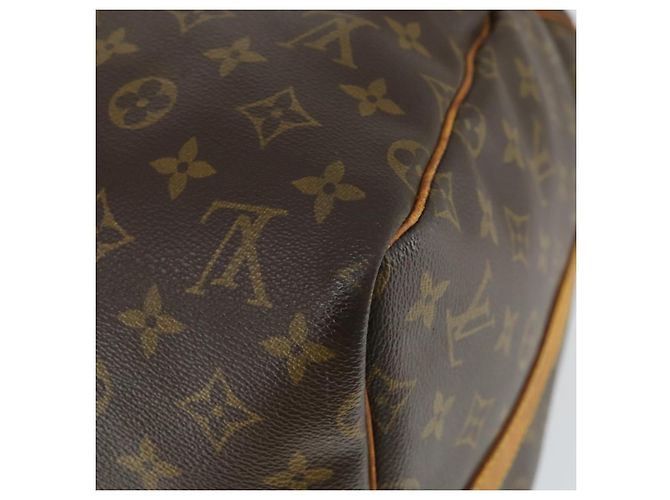 LOUIS VUITTON Monogram Keepall Bandouliere 55 Borsa Boston M41414 LV Auth 169074 Monogramma - vista 16