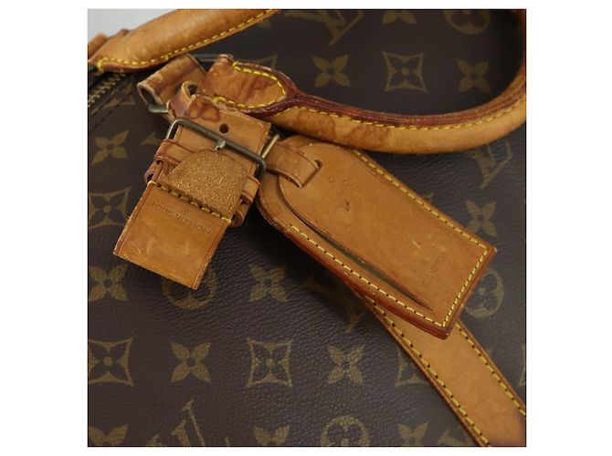 LOUIS VUITTON Monogram Keepall Bandouliere 55 Borsa Boston M41414 LV Auth 169074 Monogramma - vista 19