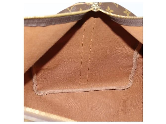 LOUIS VUITTON Monogram Keepall Bandouliere 55 Borsa Boston M41414 LV Auth 169074 Monogramma - vista 21