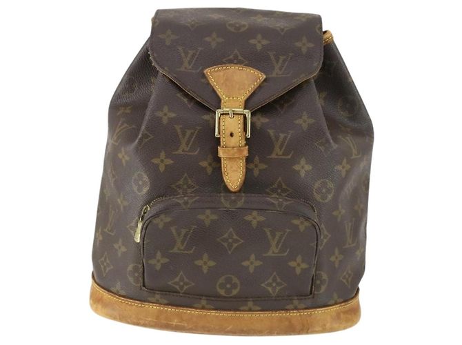 LOUIS VUITTON Zaino Monogram Montsouris MM M51136 LV Auth BA10222 Monogramma - vista 13