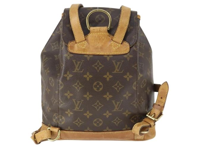 LOUIS VUITTON Zaino Monogram Montsouris MM M51136 LV Auth BA10222 Monogramma - vista 2
