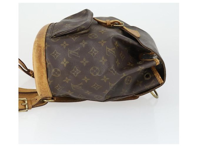 LOUIS VUITTON Zaino Monogram Montsouris MM M51136 LV Auth BA10222 Monogramma - vista 3