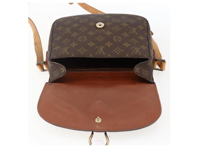 LOUIS VUITTON Borsa a Spalla Monogram Saint Cloud GM M51242 LV Auth BA10209 Monogramma - vista 18
