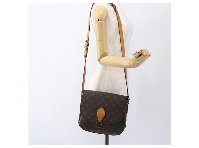 LOUIS VUITTON Borsa a Spalla Monogram Saint Cloud GM M51242 LV Auth BA10209 Monogramma - vista 25