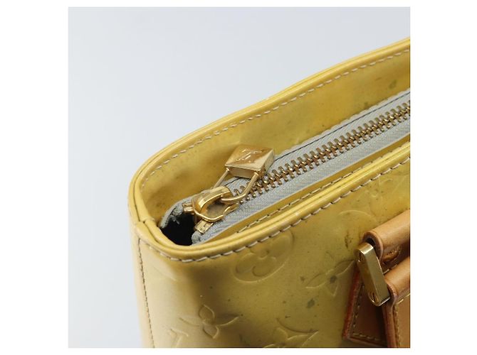 LOUIS VUITTON Borsa a Mano Monogram Vernis Houston Grigia M91053 LV Auth bs33147 Grigio - vista 18