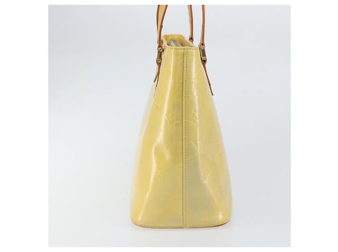 LOUIS VUITTON Borsa a Mano Monogram Vernis Houston Grigia M91053 LV Auth bs33147 Grigio - vista 3
