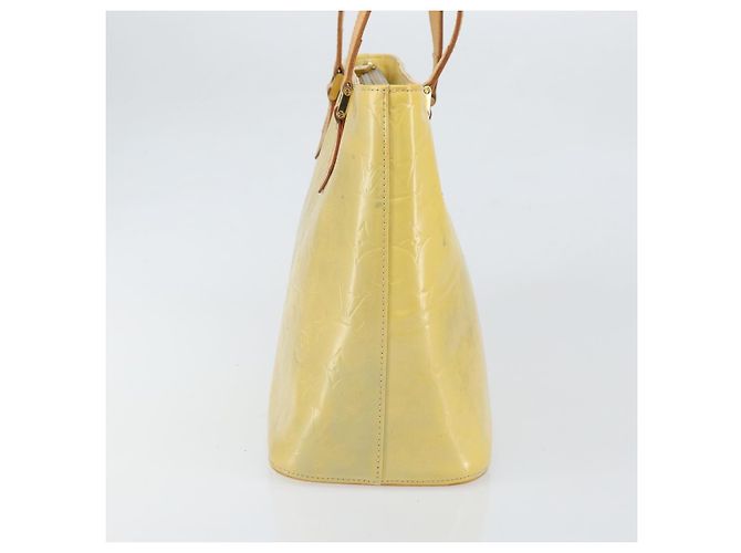 LOUIS VUITTON Borsa a Mano Monogram Vernis Houston Grigia M91053 LV Auth bs33147 Grigio - vista 4