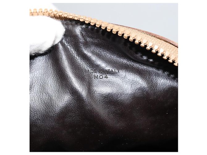 Céline CELINE Macadam Canvas Handtasche PVC Beige Silber Authentisch ka2034 - Ansicht 12