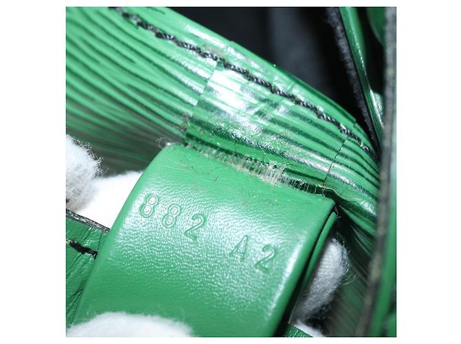 LOUIS VUITTON Borsa a Spalla Epi Randonnee GM Verde M43084 LV Auth 165041 - vista 12
