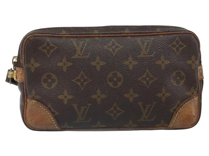 LOUIS VUITTON Clutch Marly Dragonne PM Monogram M51827 LV Auth bs32758 Monogramma - vista 13