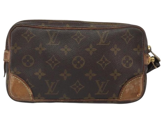 LOUIS VUITTON Clutch Marly Dragonne PM Monogram M51827 LV Auth bs32758 Monogramma - vista 2